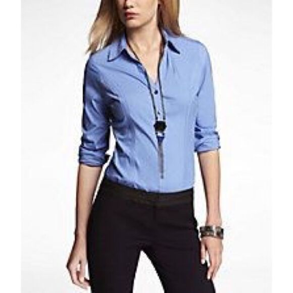 ✨Express Studio Design Button Up Shirt✨ - Picture 1 of 4